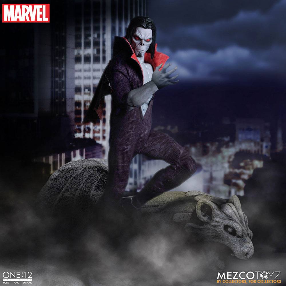 Marvel Universe Action Figure with Light-Up Function 1/12 Morbius 17 cm