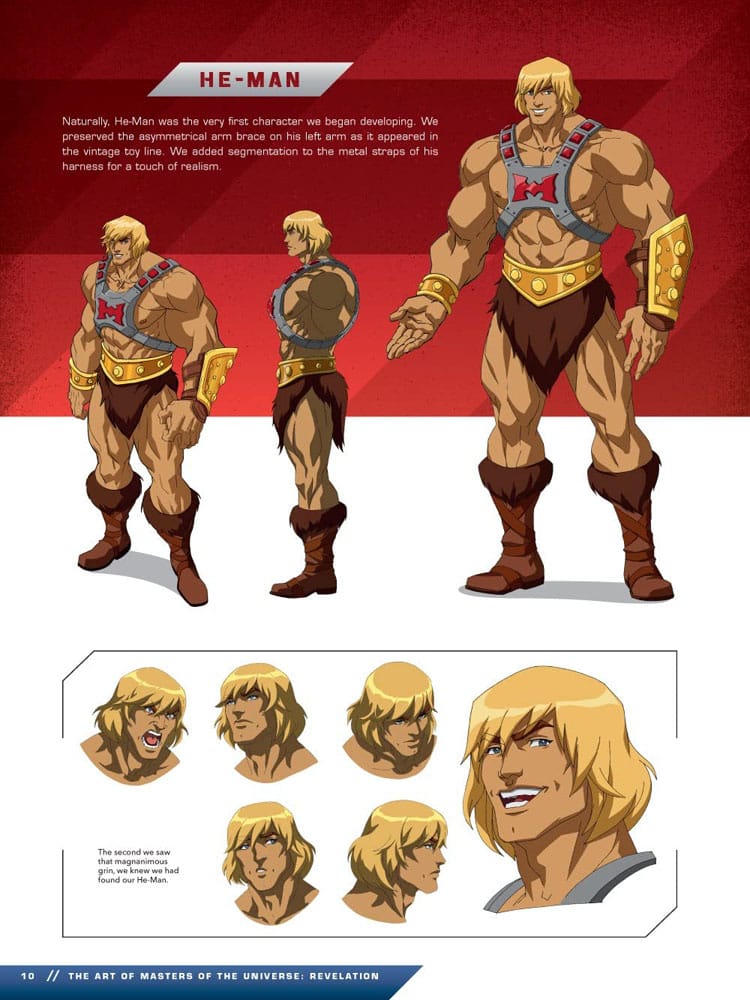 Masters of the Universe Revelation Artbook *Englische Version*