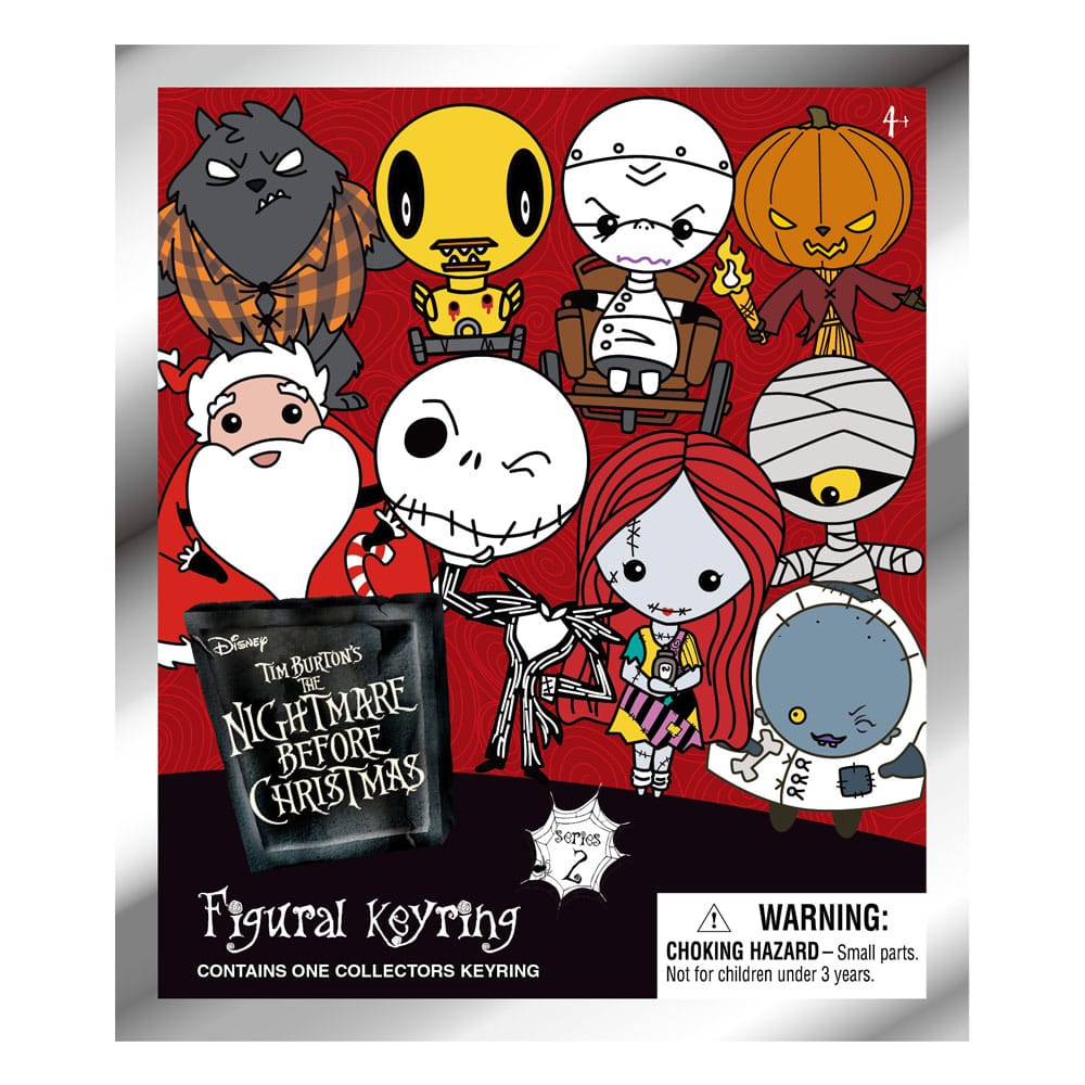Nightmare before Christmas 3D PVC-Taschenanhänger Serie 2 Display (24)