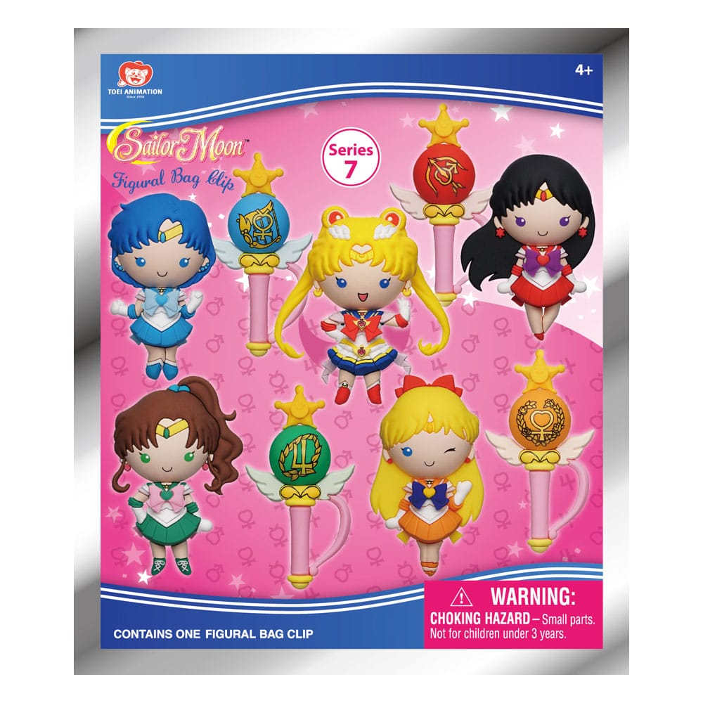 Sailor Moon 3D PVC Bag Charms Series 7 Display (24)