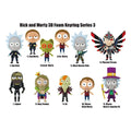 Rick and Morty PVC-Taschenanhänger Series 3 Display (24)
