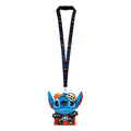 Lilo & Stitch Schlüsselband Stitch Skeleton mit Kartenhaltertasche