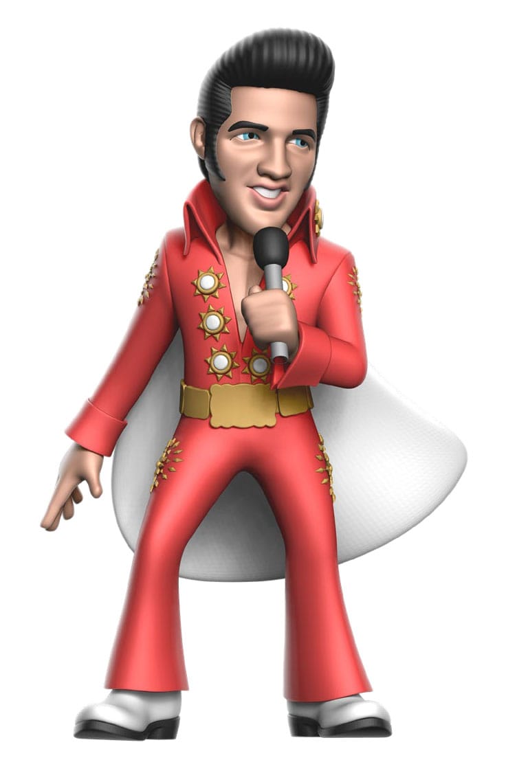 Elvis Presley Minix Figur Elvis Red Suit 12 cm