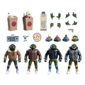 Teenage Mutant Ninja Turtles (Cartoon) Action Figures Pack of 4 Punk Turtles 18 cm