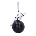 Original Stormtrooper Christmas tree pendant Wrecking Ball Hanging Stormtrooper 12 cm