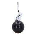 Original Stormtrooper Christmas tree pendant Wrecking Ball Hanging Stormtrooper 12 cm