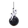 Original Stormtrooper Christmas tree pendant Wrecking Ball Hanging Stormtrooper 12 cm
