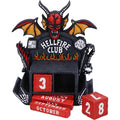 Stranger Things Ewiger Kalender Hellfire Club 15 cm