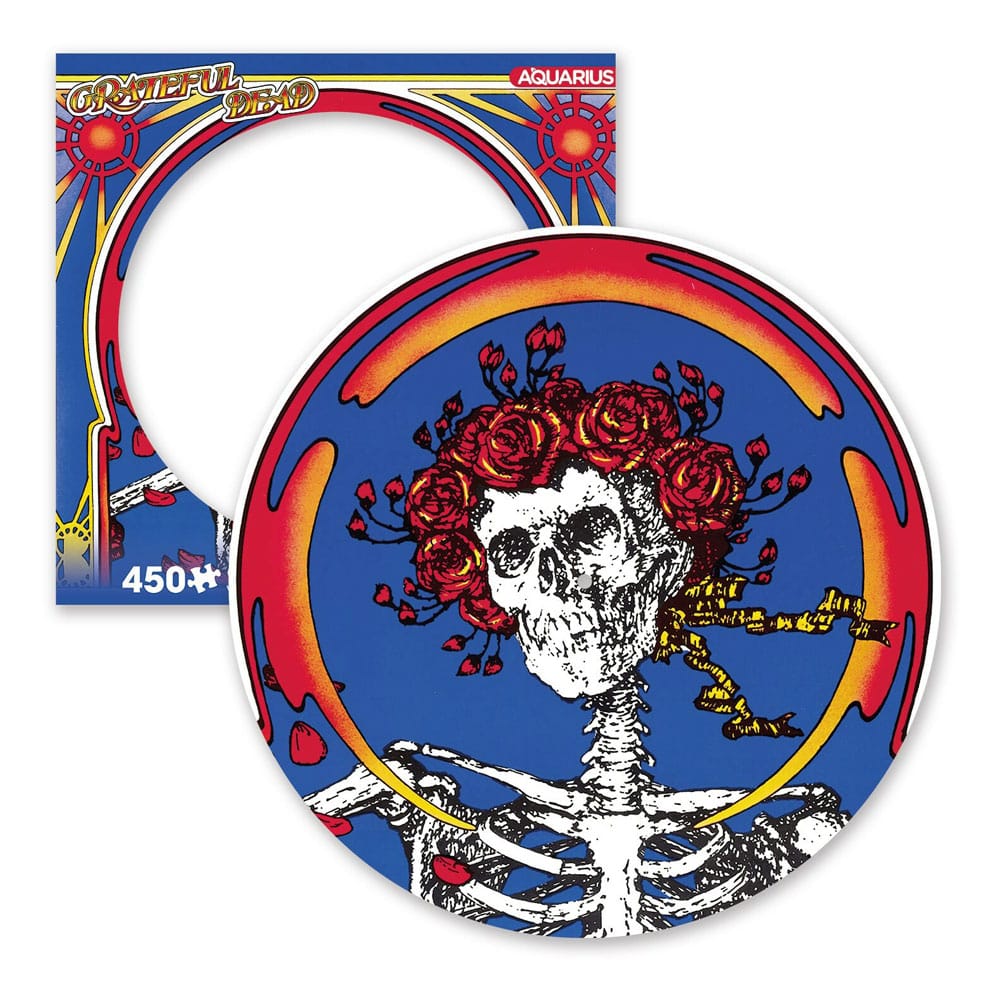 Grateful Dead: Skull &amp; Roses 450 Piece Picture Disc Jigsaw Puzzle