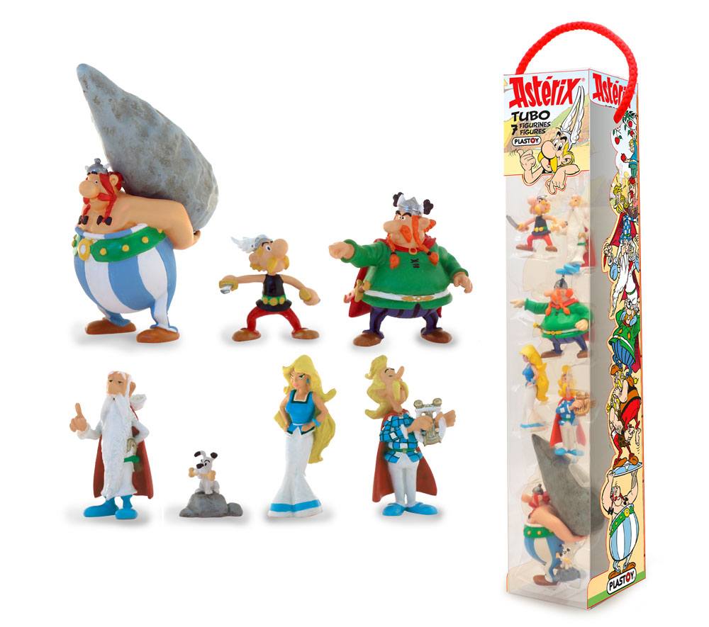 Asterix minifigures set of 7 characters 4 - 10 cm