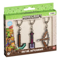 Minecraft 3-Pack Schlüsselanhänger Sortiment (12)
