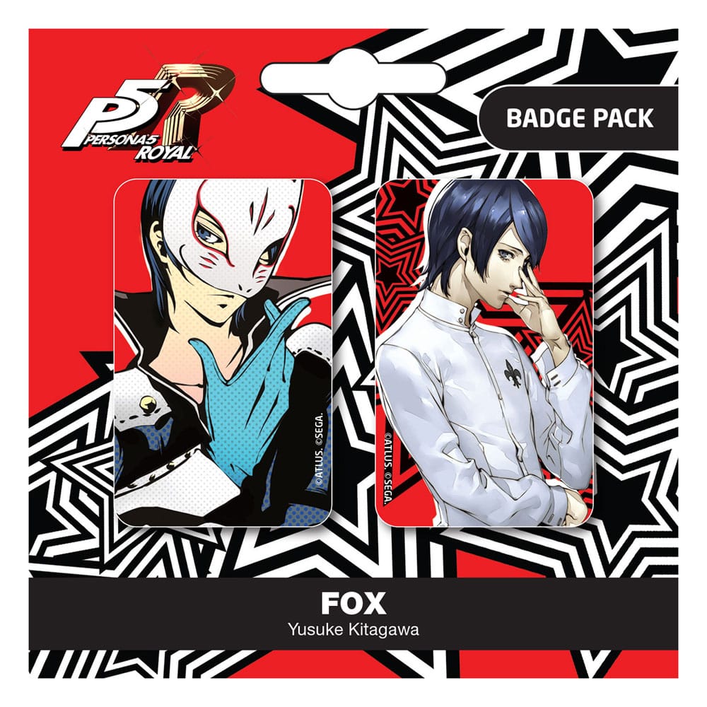 Persona 5 Royal Pinback Buttons Twin Pack Set C