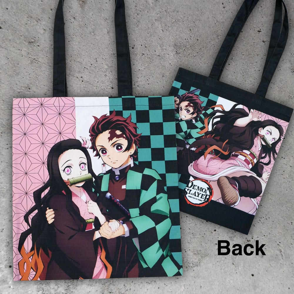 Demon Slayer: Kimetsu no Yaiba Tote Bag Tanjiro &amp; Nezuko