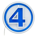 Fantastic Four LED Wandleuchte Logo Neon