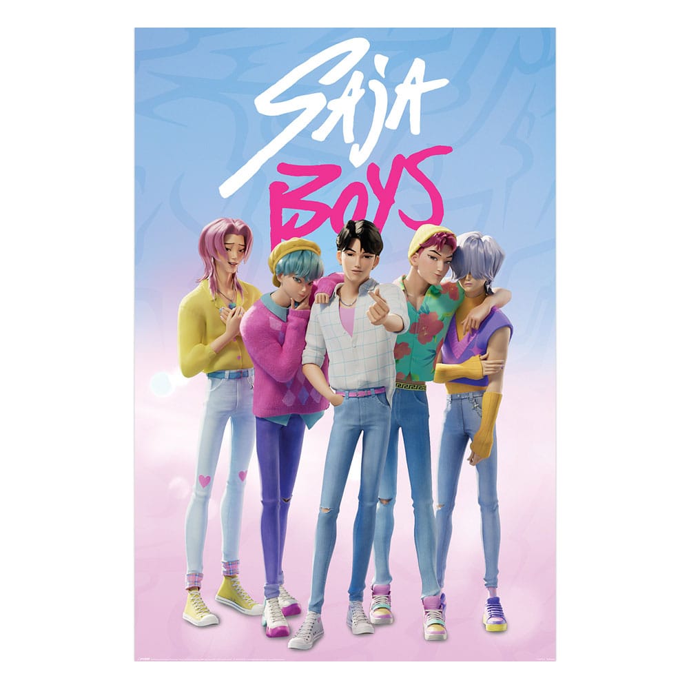 KPop Demon Hunters Poster Set Saja Boys 61 x 91 cm (4)