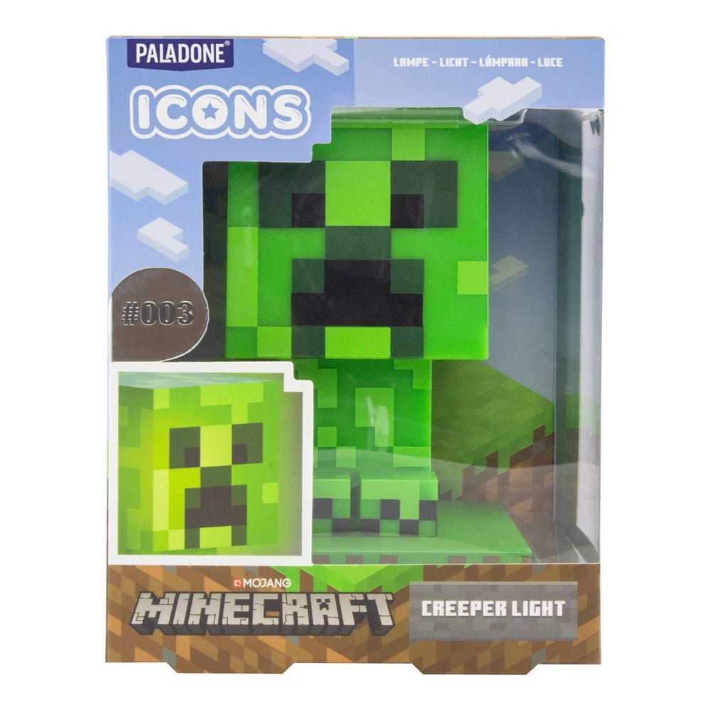 Minecraft Icons Leuchte Creeper 11 cm