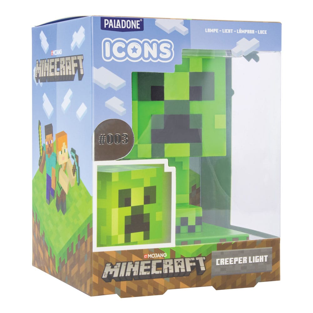 Minecraft Icons Leuchte Creeper 11 cm