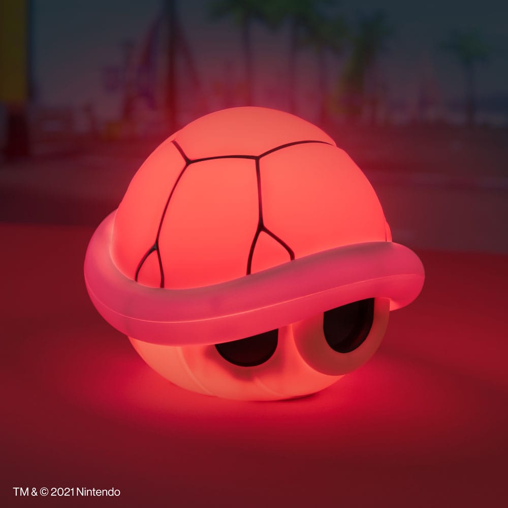 Mario Kart Leuchte mit Sound Red Shell 12 cm