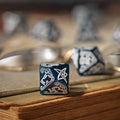 Call of Cthulhu Würfel Set Abyssal & White (7)