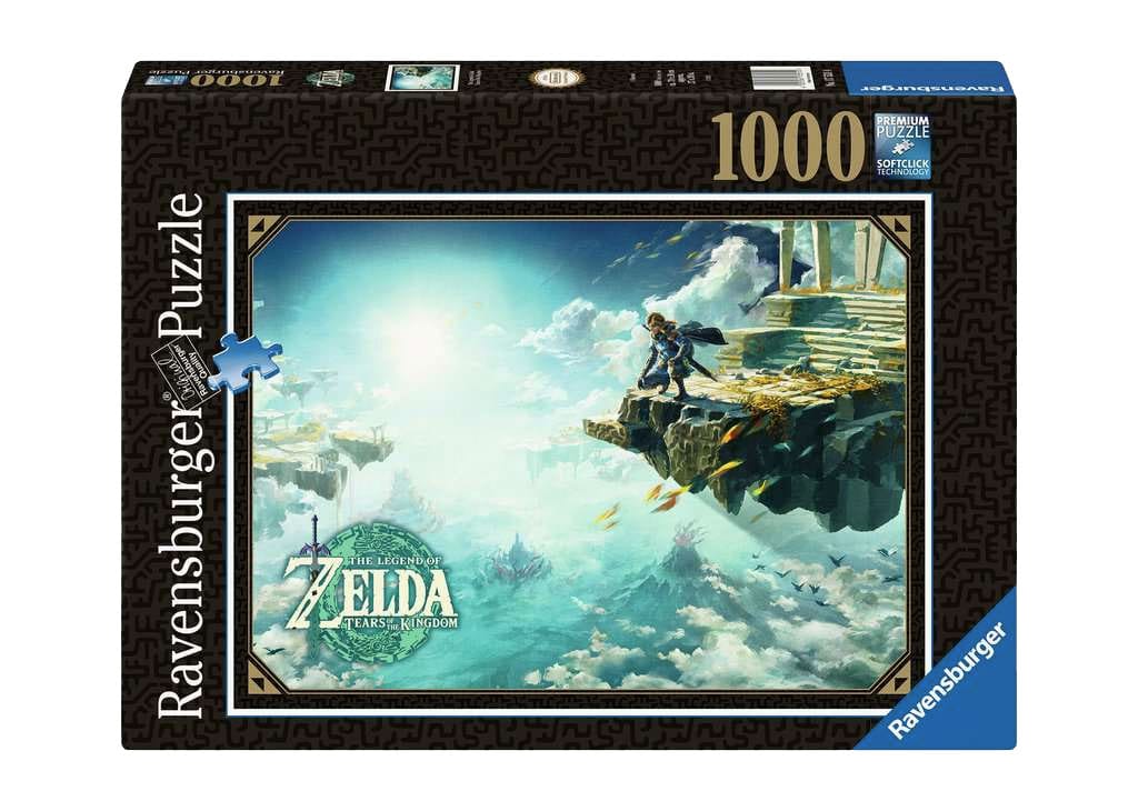 The Legend of Zelda: Tears of the Kingdom Puzzle Cover Art (1000 Pieces)
