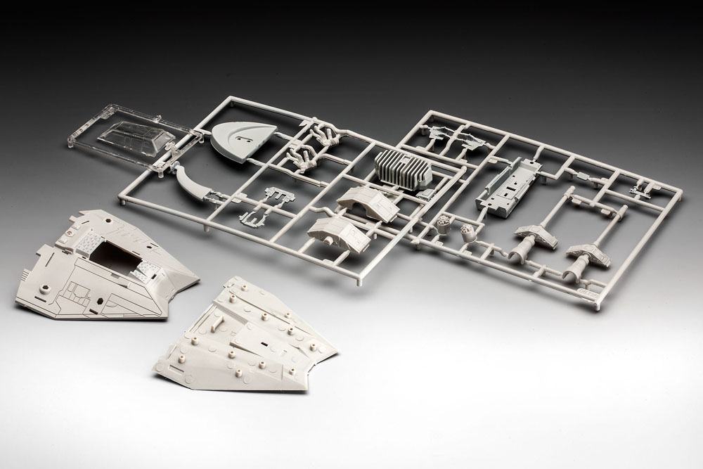 Star Wars Episode VII model kit 1/52 Snowspeeder 10 cm