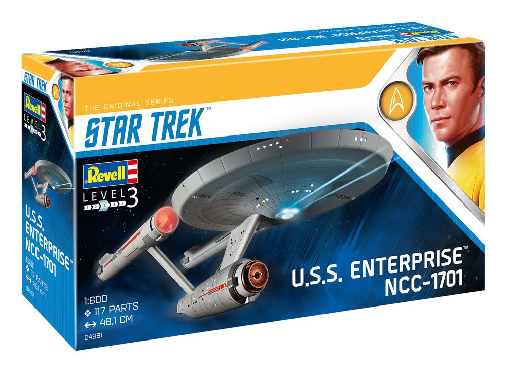 Star Trek TOS model kit 1/600 USS Enterprise NCC-1701 48 cm
