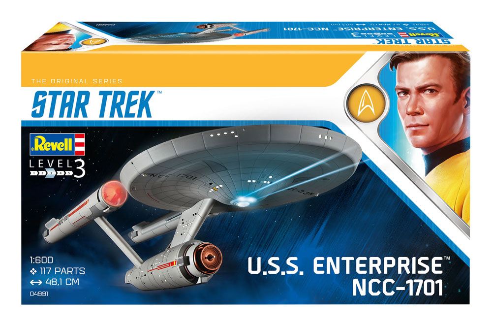 Star Trek TOS model kit 1/600 USS Enterprise NCC-1701 48 cm