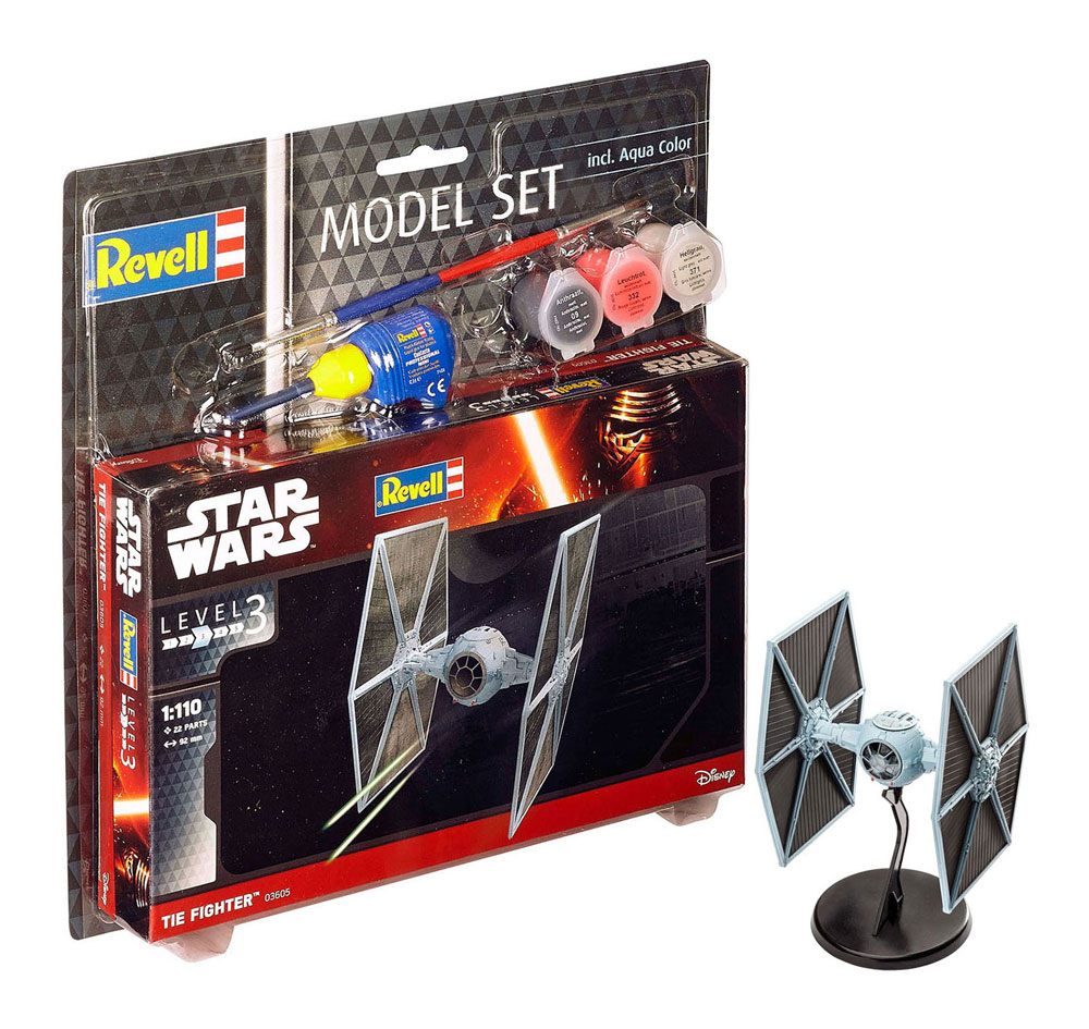 Star Wars model kit 1/110 model set TIE Fighter 9 cm