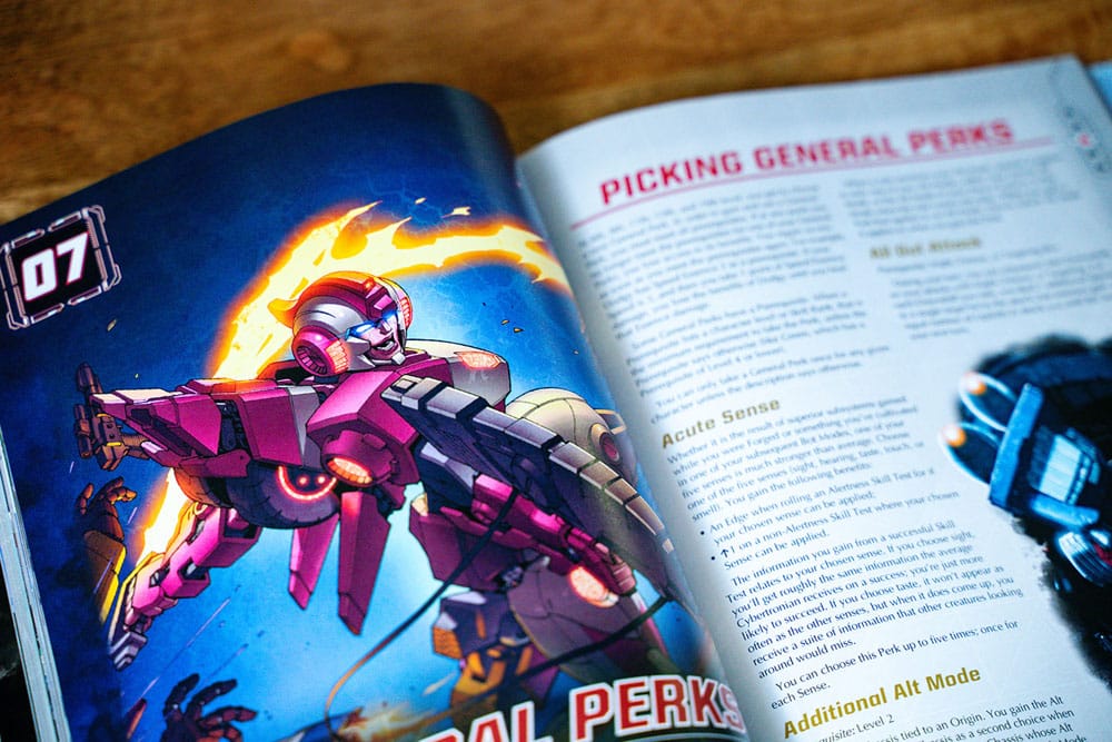 Transformers RPG Core Buch *Englische Version*