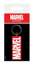 Marvel Comics Gummi-Schlüsselanhänger Logo 6 cm