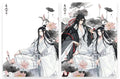 Grandmaster of Demonic Cultivation 3D effect card Wei Wuxian &amp; Lan Wangji 12 x 16 cm