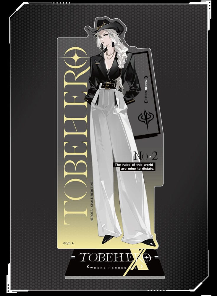 To Be Hero X Acryl-Aufsteller Hero Show Series Queen 17 cm