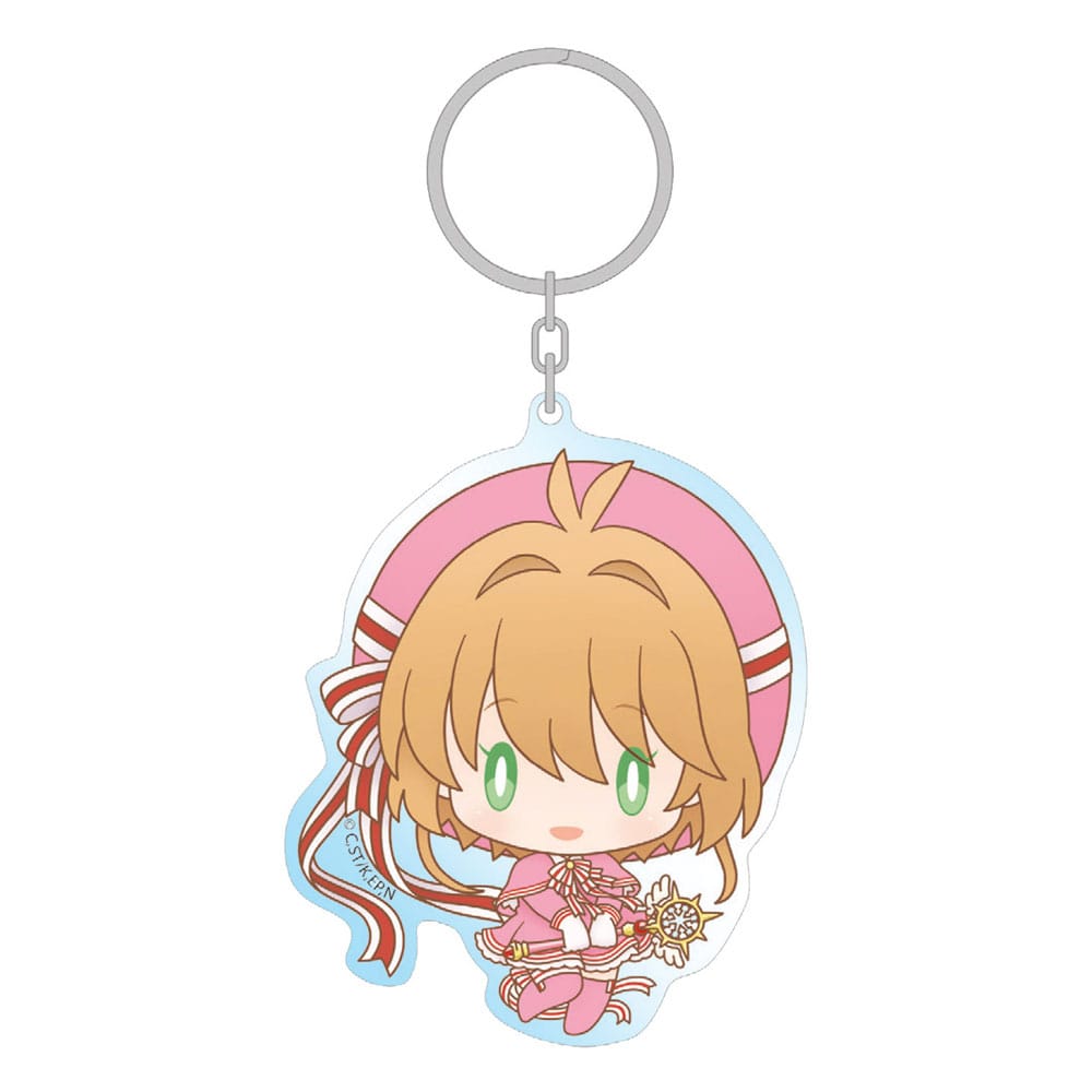 Card Captor Sakura: Clear Card Acryl Schlüsselanhänger Sakura Kinomoto 8 cm