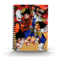 Dragon Ball Z Notebook with 3D Effect Goku vs Vegeta