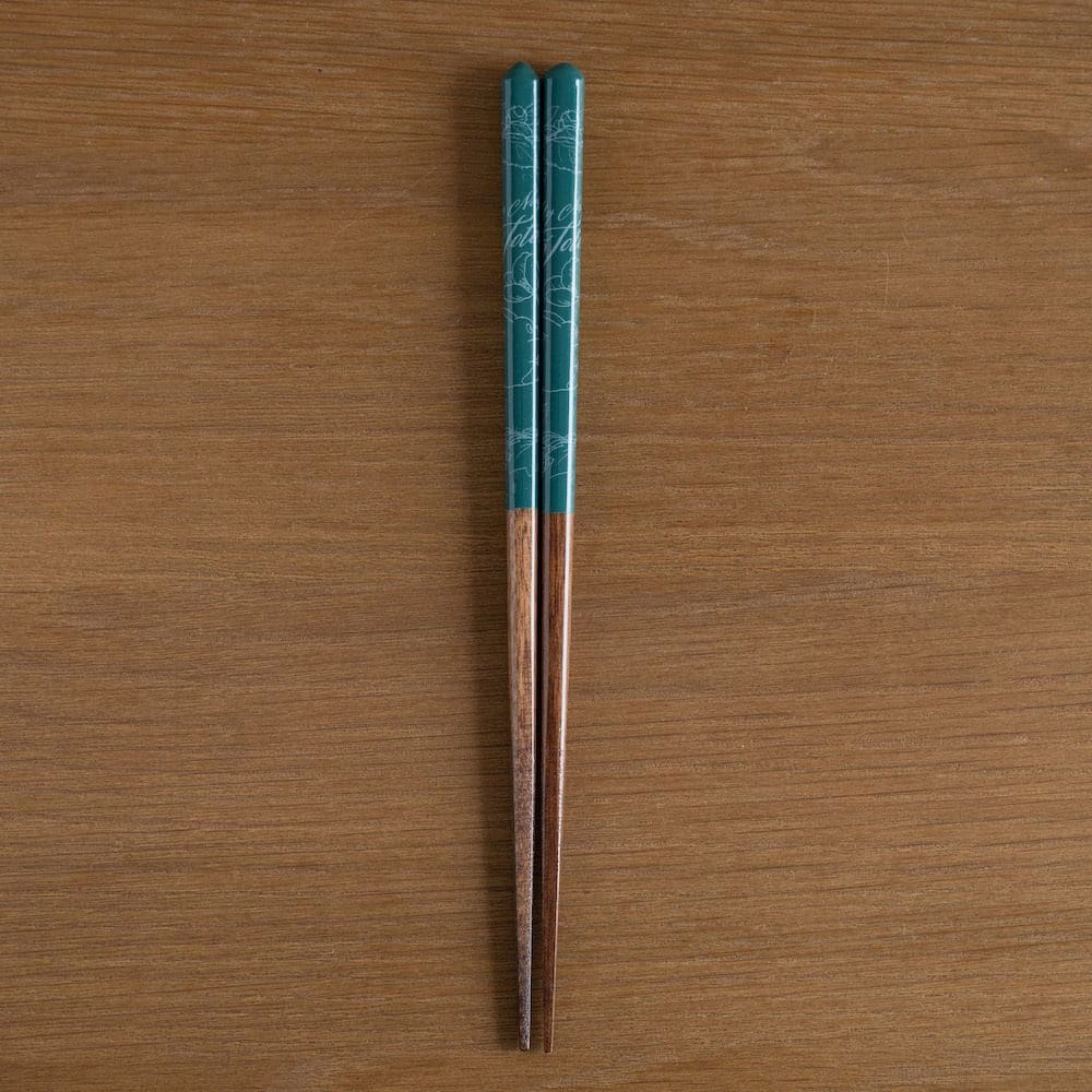Studio Ghibli lacquered chopsticks My Neighbor Totoro deep green 21 cm
