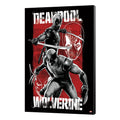 Marvel Holzdruck Deadpool & Wolverine 03 Maximum Effort 35 x 50 cm