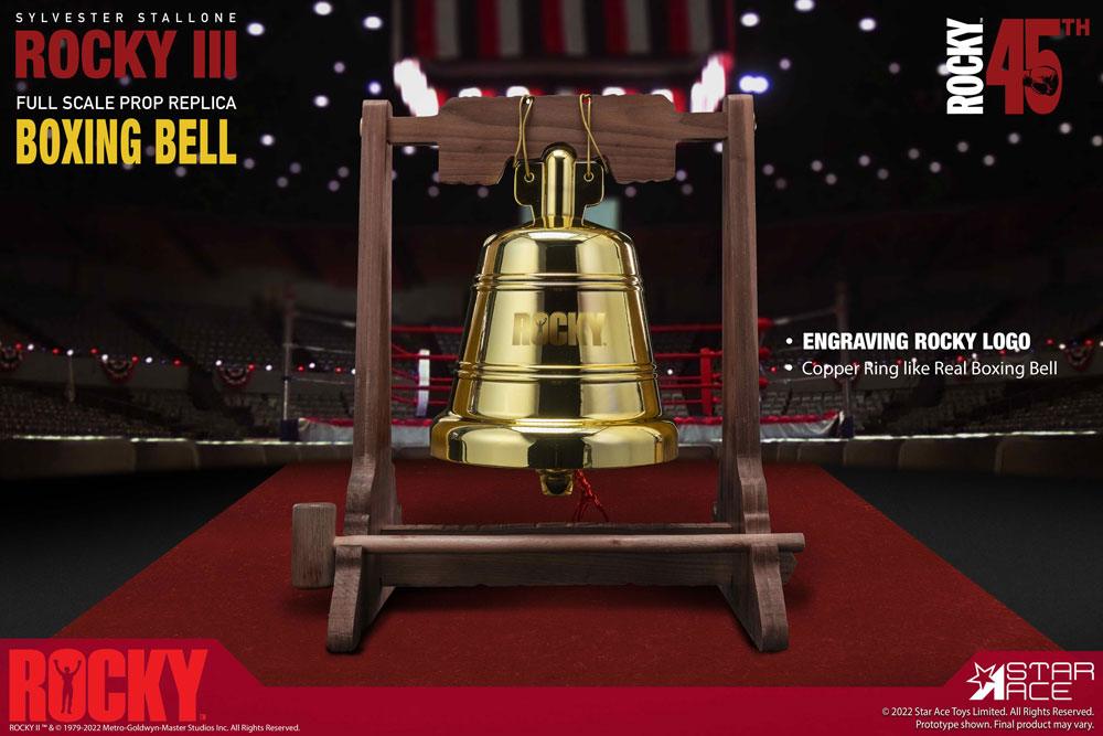 Rocky III Replik 1/1 Boxing Bell 30 cm