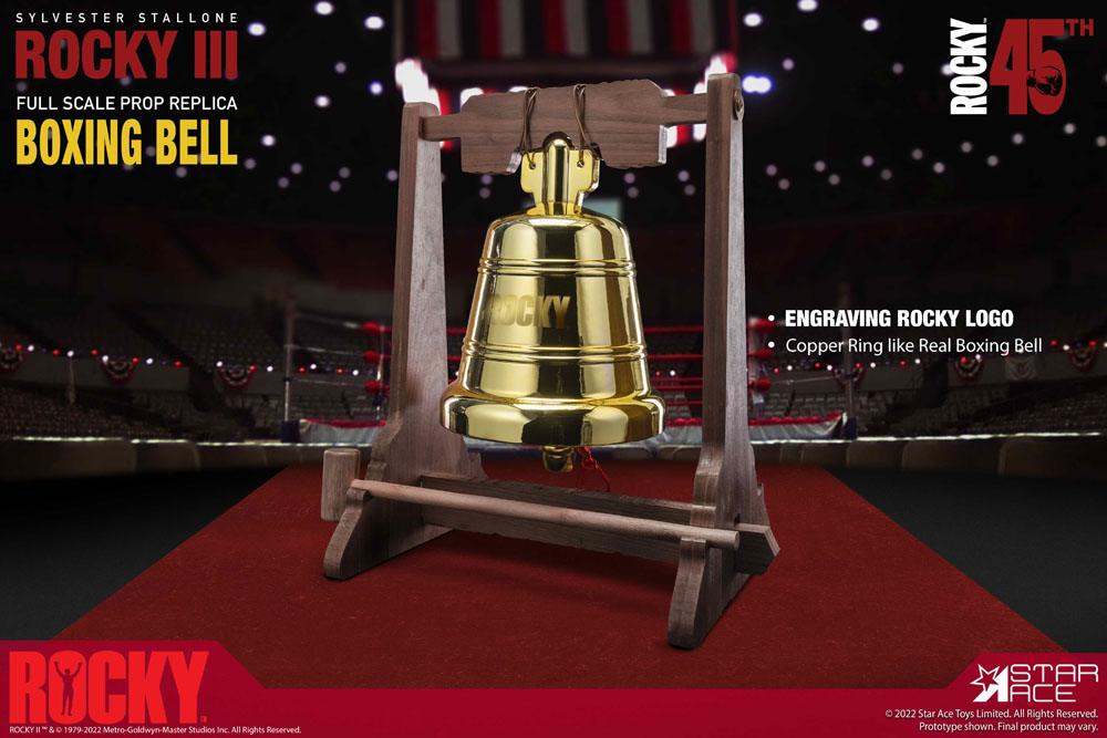 Rocky III Replik 1/1 Boxing Bell 30 cm