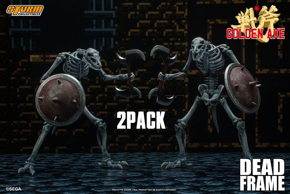 Golden Ax Action Figures 2-Pack 1/12 Dead Frame 18 cm