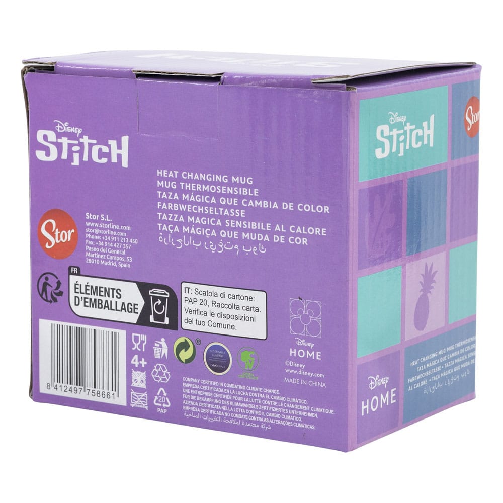 Lilo &amp; Stitch Mug with Thermo Effect Stitch 325 ml