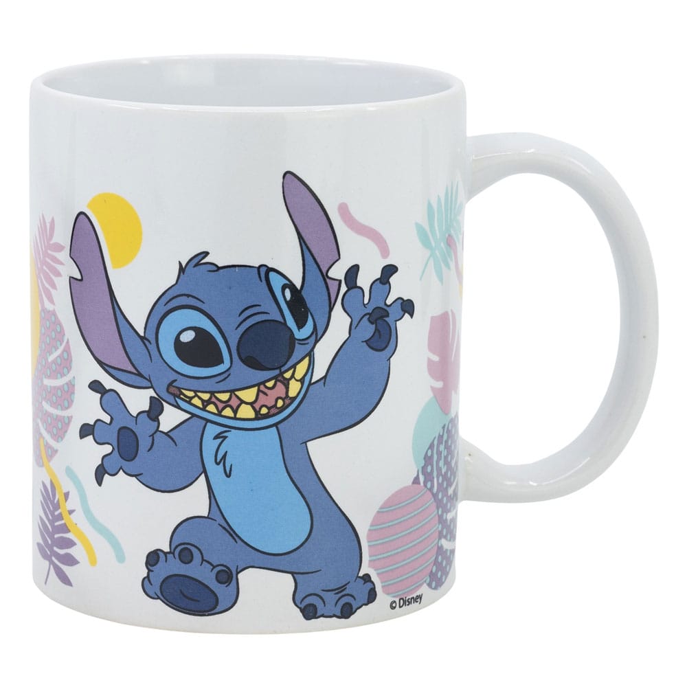 Lilo &amp; Stitch Mug Hawaian Flower 325 ml
