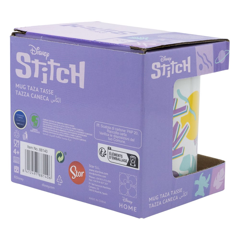 Lilo &amp; Stitch Mug Hawaian Flower 325 ml
