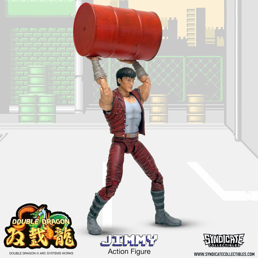 Double Dragon Deluxe Actionfigur 1/12 Jimmy 18 cm