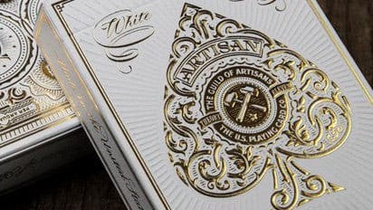 Artisan Spielkarten White