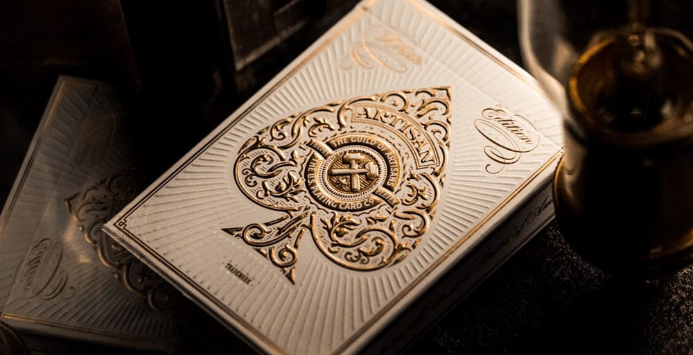 Artisan Spielkarten White