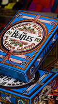 The Beatles Spielkarten Blue Version