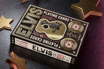 Elvis playing cards