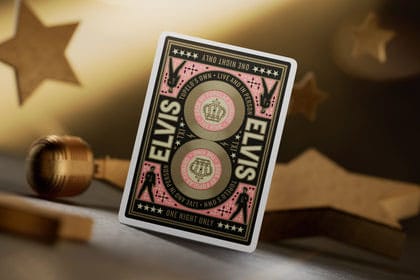 Elvis playing cards