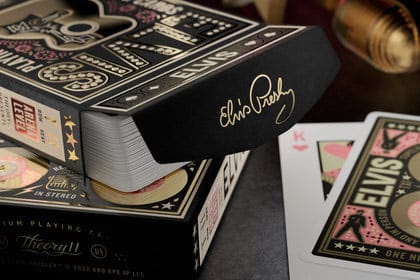 Elvis playing cards