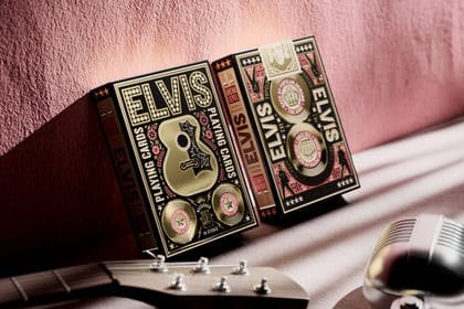Elvis playing cards